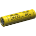 Nitecore IMR18650 li-ion high drain 2600mAh 2x