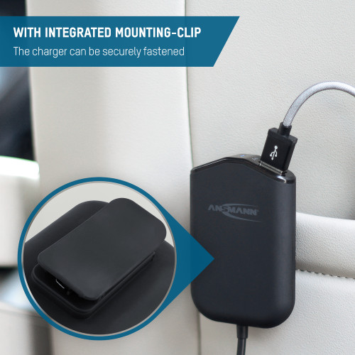 Ansmann In-Car Charger 496 USB Autolader