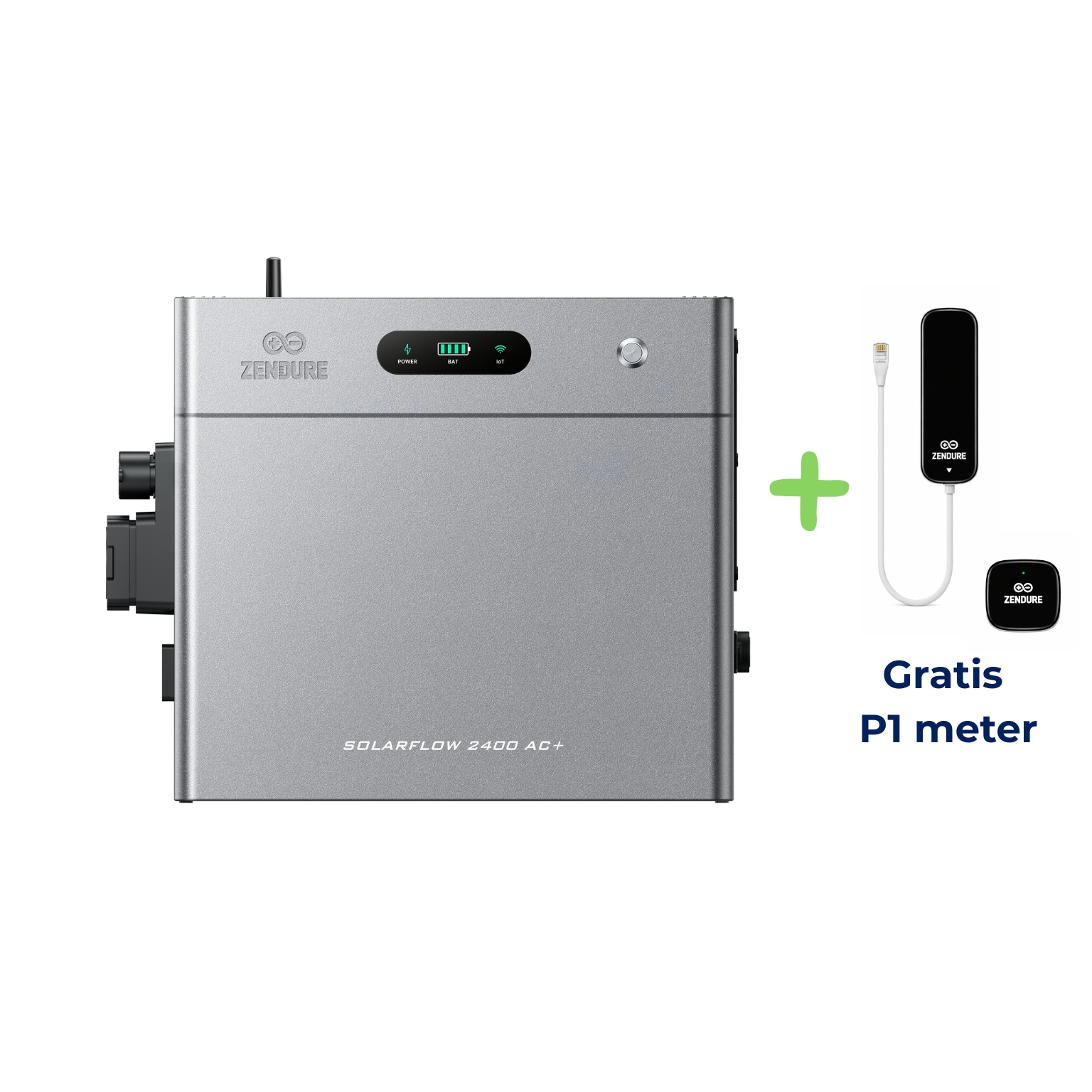 Zendure 2,4kWh SolarFlow 2400AC+ stekkerbatterij