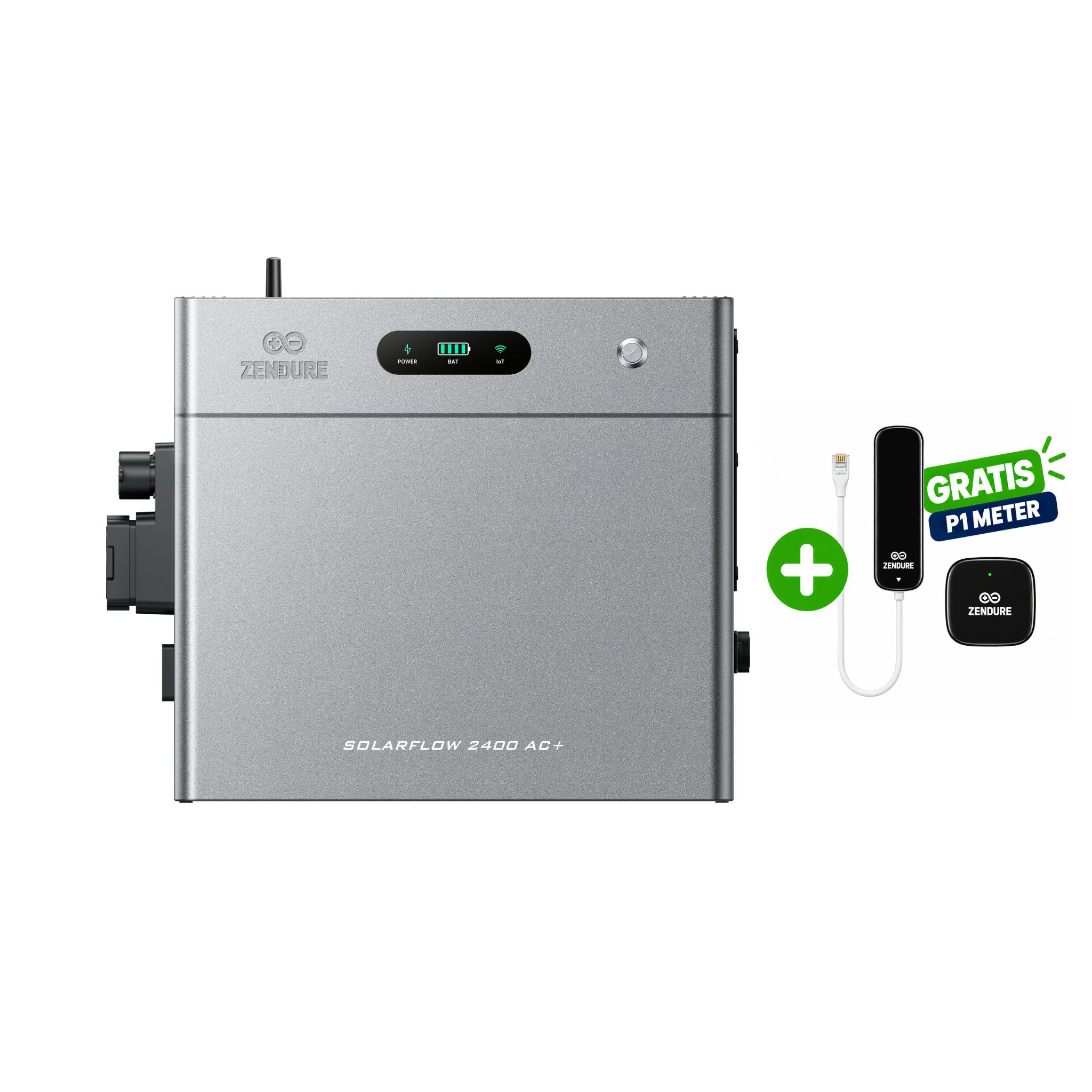 Zendure 2,4kWh SolarFlow 2400AC+ stekkerbatterij