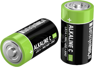 LR14 batterij - 1,5V | Alkaline | Gratis | Batterijenhuis