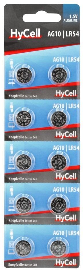 HyCell AG10 - LR54 10x